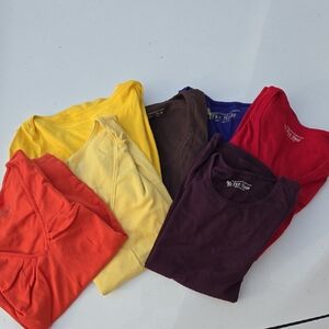 Victoria's Secret Colorful Short Sleeve Tees